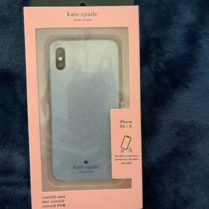 Kate Spade New York Rainy Day Ombre Glitter iPhone X / iPhone XS Case